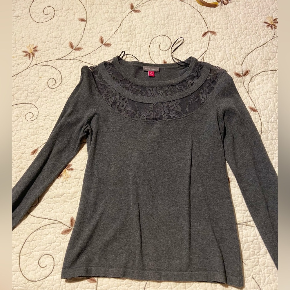 Vince Camino dark gray sweatshirt